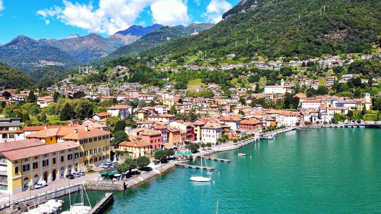 Elegant Historic Large House On Lake Como Appartement Gravedona Buitenkant foto