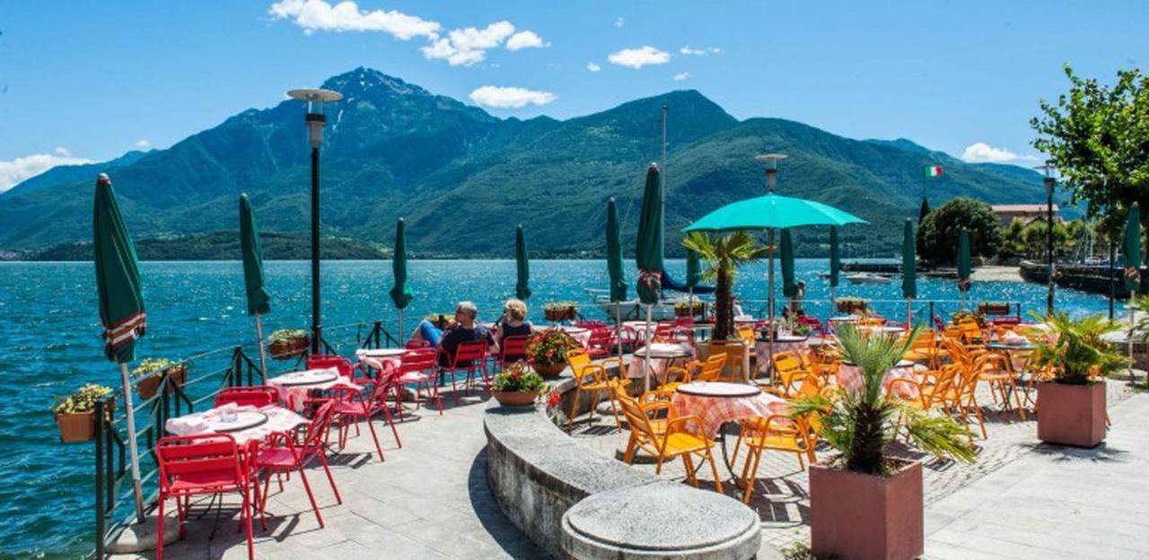 Elegant Historic Large House On Lake Como Appartement Gravedona Buitenkant foto